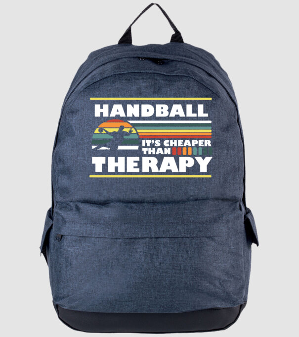 Handball therapy model albastru jeanși pe tricou