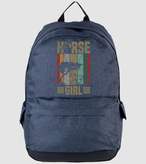 Horse girl model albastru jeanși pe tricou