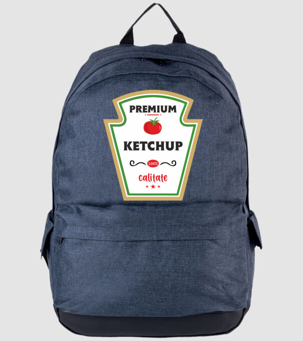 ketchup premium - calitate model albastru jeanși pe tricou