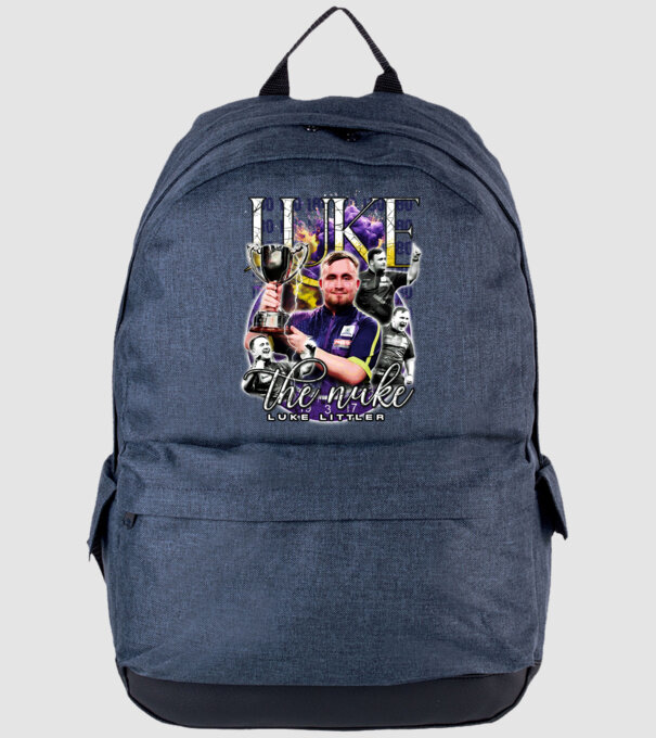 Luke the nuke model albastru jeanși pe tricou
