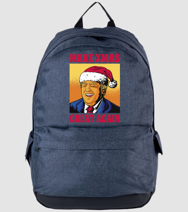 Make Xmas great again model albastru jeanși pe tricou