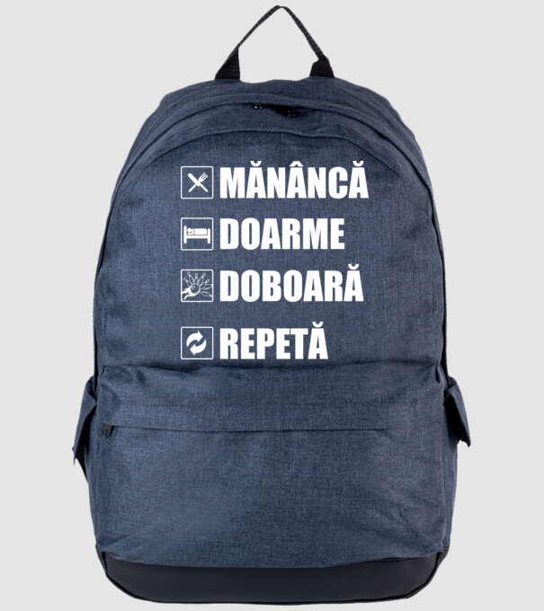 mănâncă doarme doarme doboară repetă model albastru jeanși pe tricou