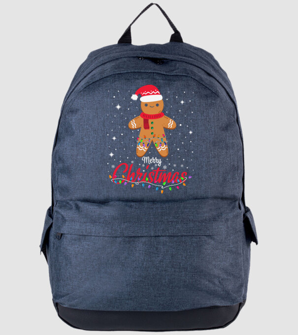 Merry christmas cookie model albastru jeanși pe tricou