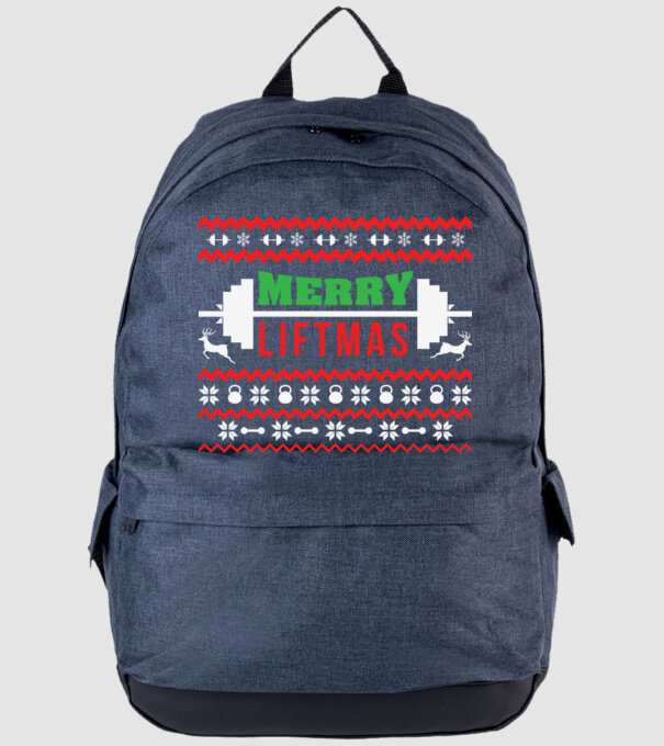 Merry liftmas 2 model albastru jeanși pe tricou