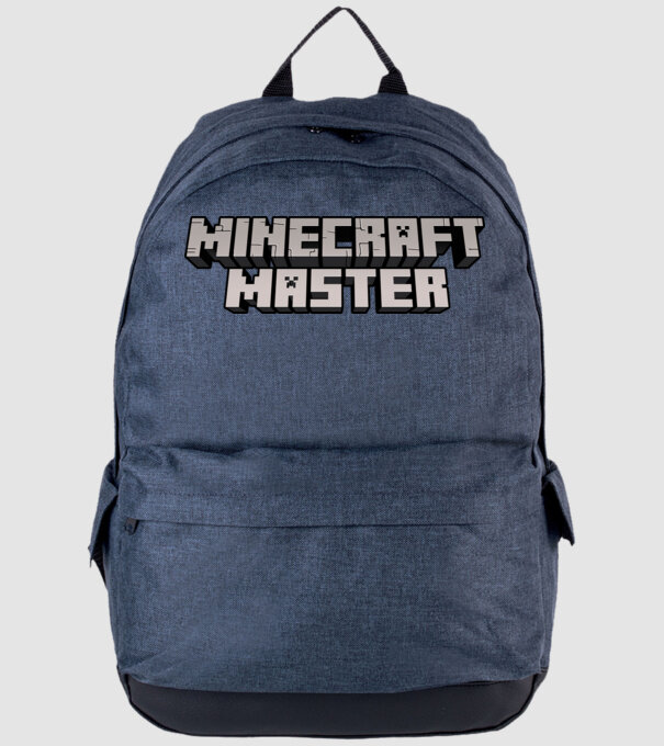 Minecraft Master model albastru jeanși pe tricou