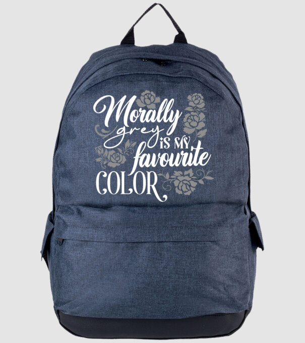 Moraly Gray is my favorite color model albastru jeanși pe tricou