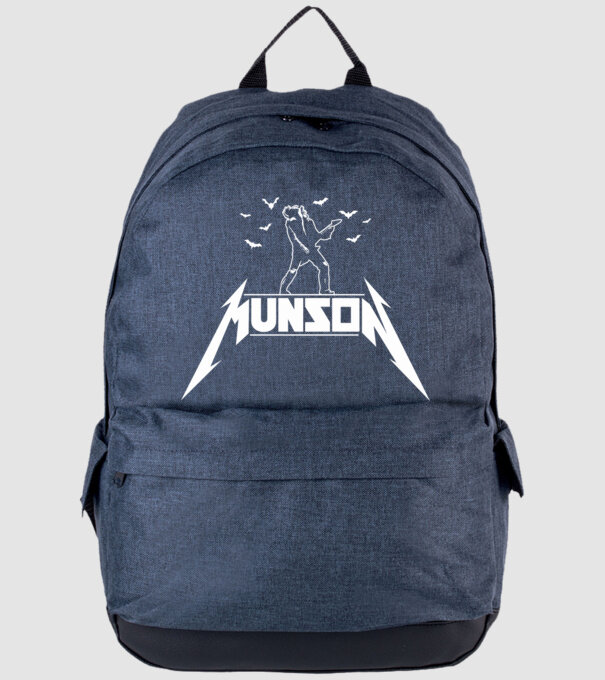 munson parody stranger things model albastru jeanși pe tricou