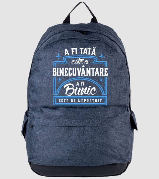 Neprețuit bunic model albastru jeanși pe tricou