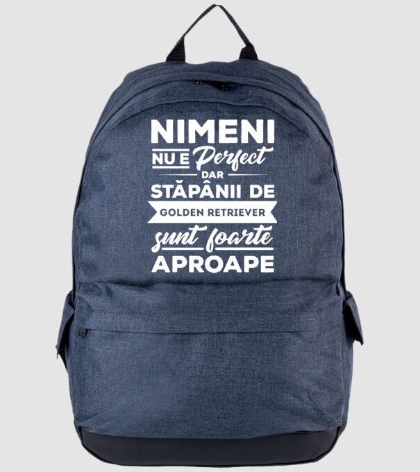 nimeni nu e perfect, dar stăpânii de goldern retriever sunt foarte aproape model albastru jeanși pe tricou