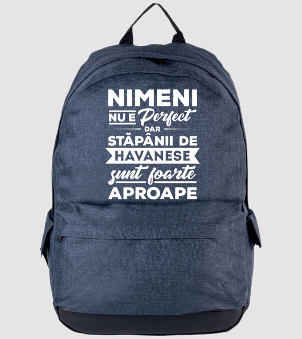 nimeni nu e perfect, dar stăpânii de havanese sunt foarte aproape model albastru jeanși pe tricou