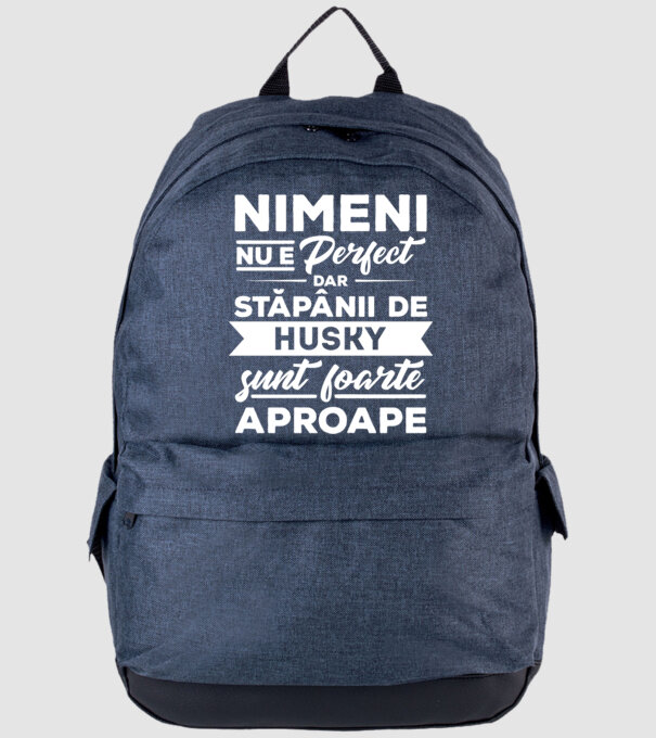 nimeni nu e perfect, dar stăpânii de husky sunt foarte aproape model albastru jeanși pe tricou