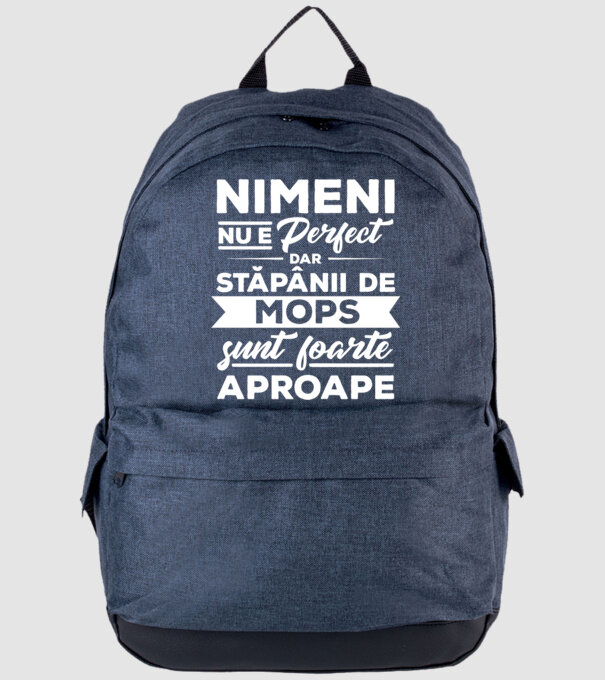 nimeni nu e perfect, dar stăpânii de mops sunt foarte aproape model albastru jeanși pe tricou