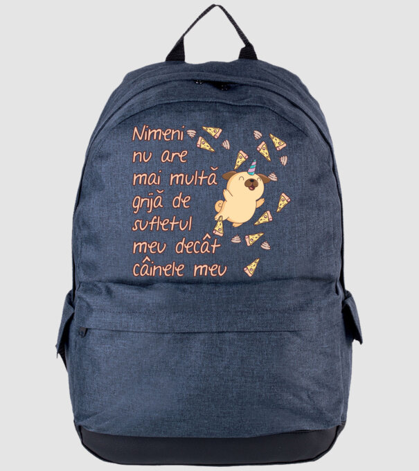 Nimic nu are mai multă grijă de sufletul meu decât câinele meu model albastru jeanși pe tricou