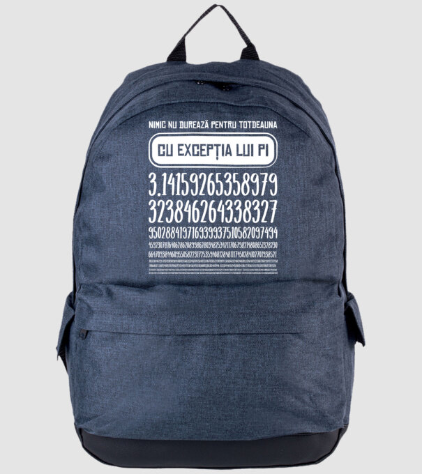 nimic nu durează pentru totdeauna, cu excepția lui pi model albastru jeanși pe tricou