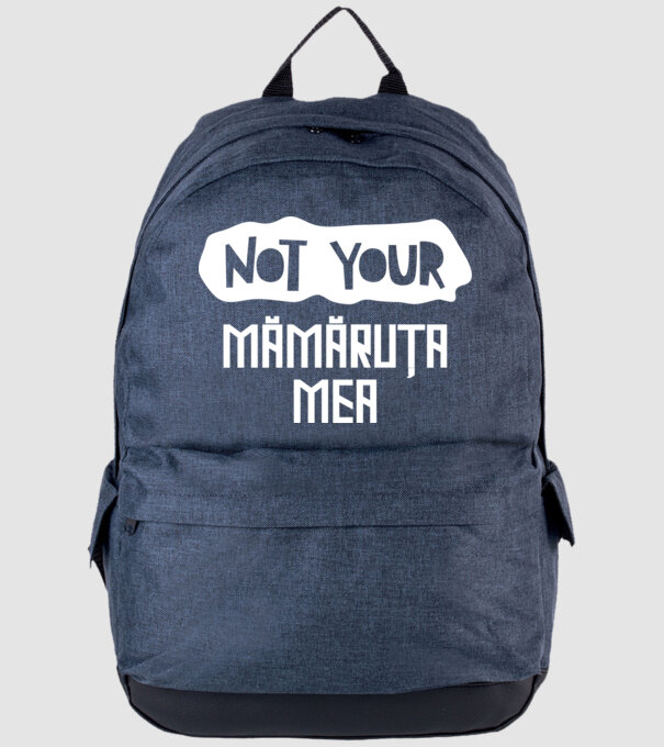 not your ... mămăruța mea model albastru jeanși pe tricou
