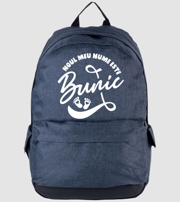 Noul meu nume este Bunic model albastru jeanși pe tricou