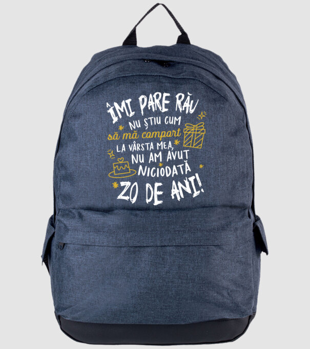 Nu am avut niciodată 20 de ani model albastru jeanși pe tricou