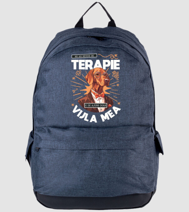 Nu am nevoie de terapie e de ajuns doar Vijla mea model albastru jeanși pe tricou