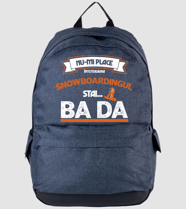nu-mi place întotdeauna snowboardingul, stai numai, ba da model albastru jeanși pe tricou