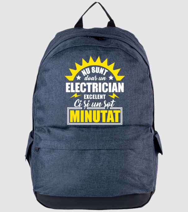 Nu sunt doar un electrician excelent, ci și un soț minunat! model albastru jeanși pe tricou
