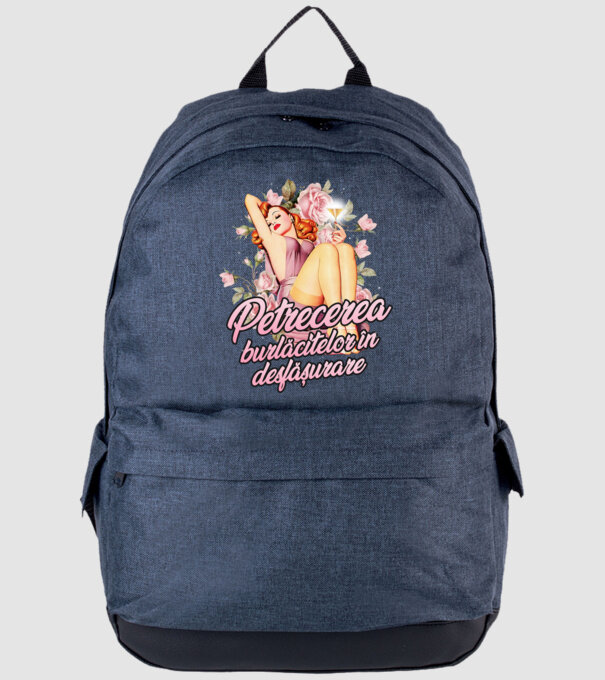Petrecerea burlăcitelor în desfășurare model albastru jeanși pe tricou
