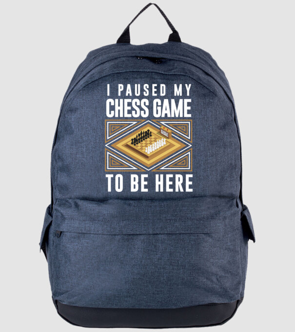 Pused my chess game model albastru jeanși pe tricou