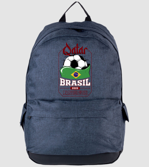 Qatar teams Brasil model albastru jeanși pe tricou