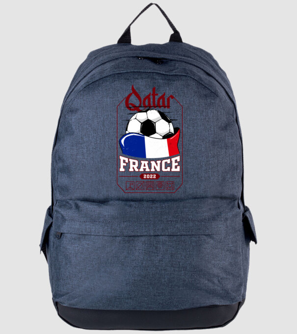 Qatar teams France model albastru jeanși pe tricou