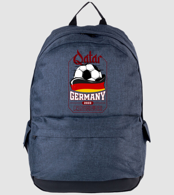 Qatar teams Germany model albastru jeanși pe tricou