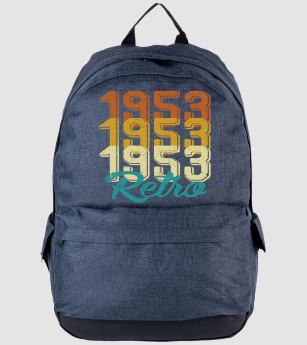 Retro 1953 model albastru jeanși pe tricou
