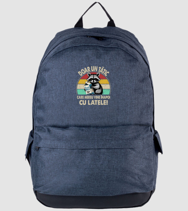 Retro Apa aki visszajött a tejjel RO model albastru jeanși pe tricou
