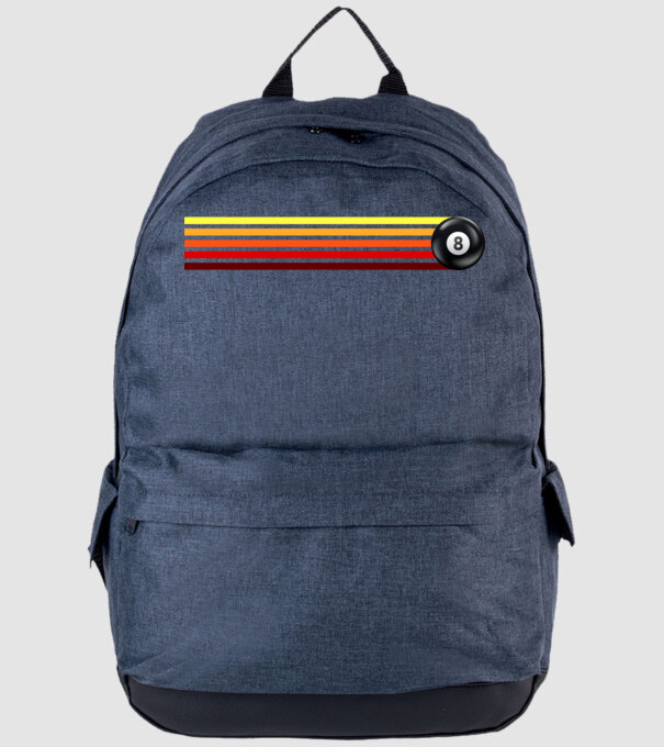 Retro - Vintage 8 ball 2 model albastru jeanși pe tricou