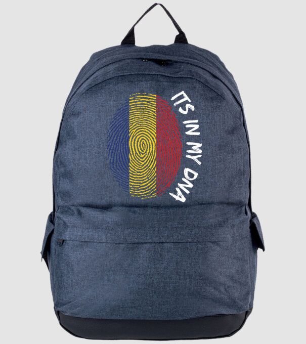 România fingerprint model albastru jeanși pe tricou