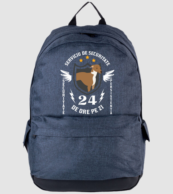 serviciu de securitate - securitate - persistență - 24 de ore pe zi model albastru jeanși pe tricou