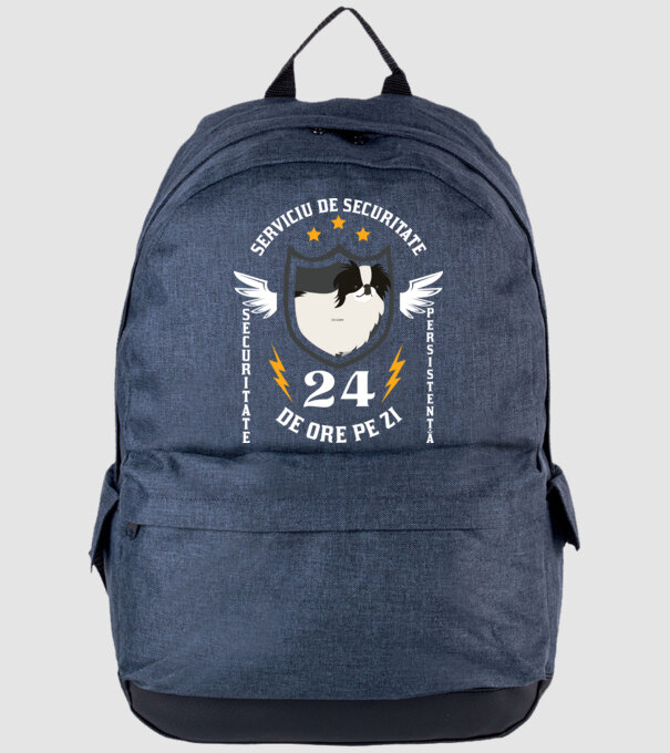 serviciu de securitate - securitate - persistență - 24 de ore pe zi model albastru jeanși pe tricou