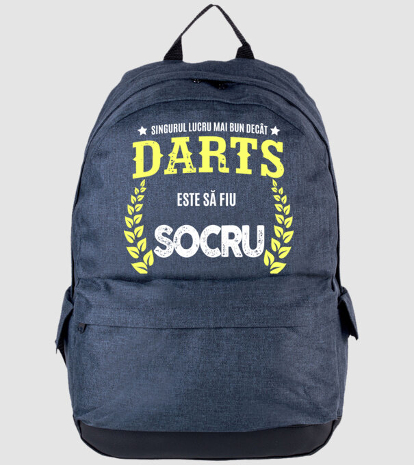 singurul lucru mai bun decât darts este să fiu socru model albastru jeanși pe tricou