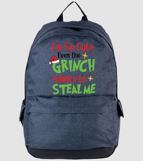 So cute Grinch model albastru jeanși pe tricou