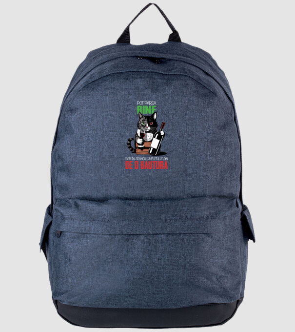 sunt bun pentru o băutură Negru model albastru jeanși pe tricou