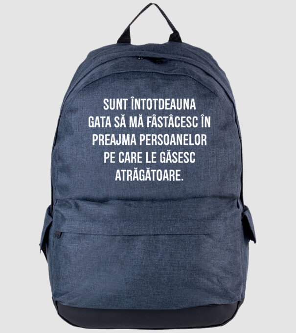 Sunt întotdeauna gata să mă fâstâcesc în preajma persoanelor pe care le găsesc atrăgătoare. model albastru jeanși pe tricou