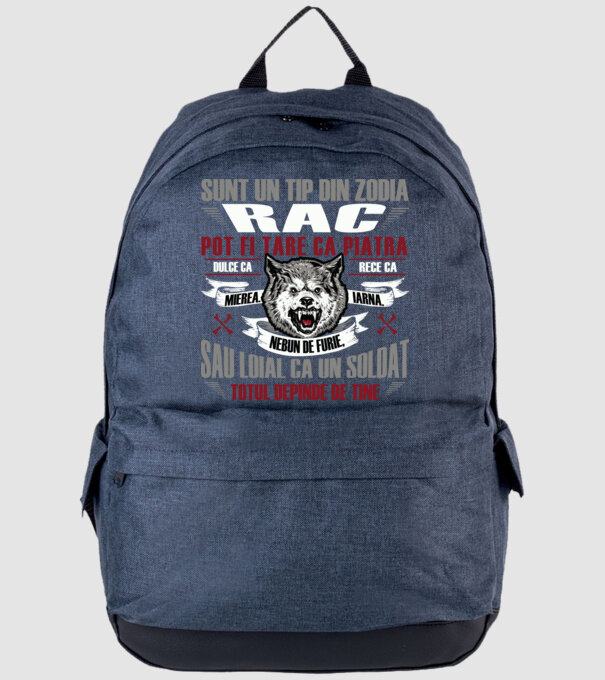 Sunt un tip din zodia Rac model albastru jeanși pe tricou