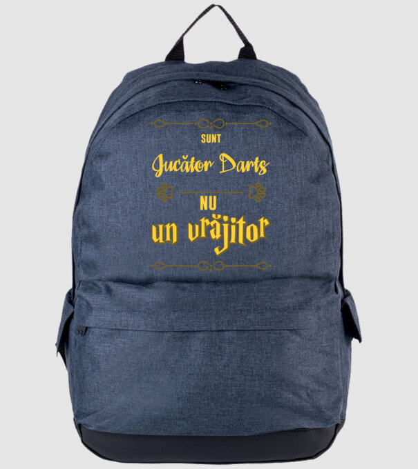 Sunt jucător darts, nu un vrăjitor model albastru jeanși pe tricou
