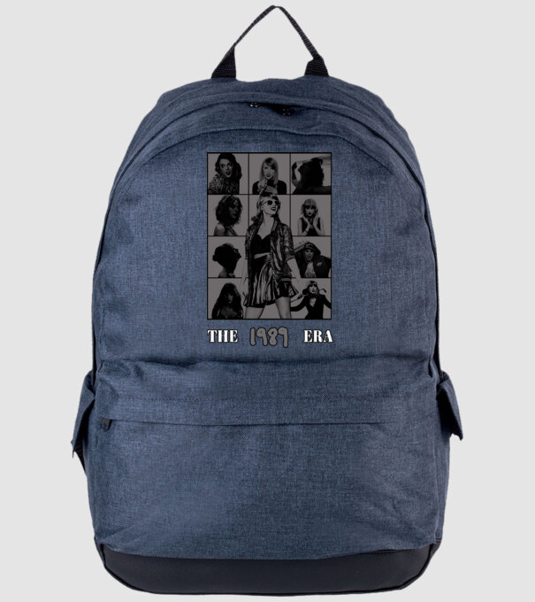 Taylor Swift ERAS grey model albastru jeanși pe tricou