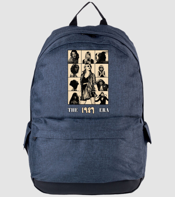 Taylor Swift ERAS peach model albastru jeanși pe tricou