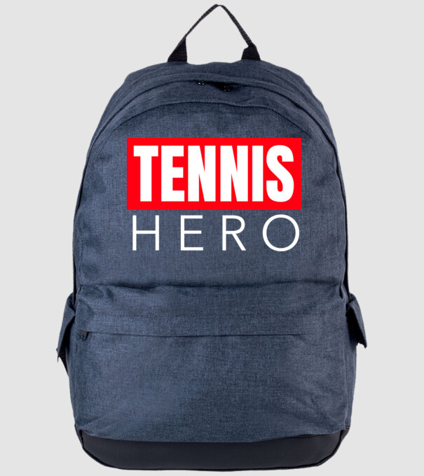 TENNIS HERO model albastru jeanși pe tricou