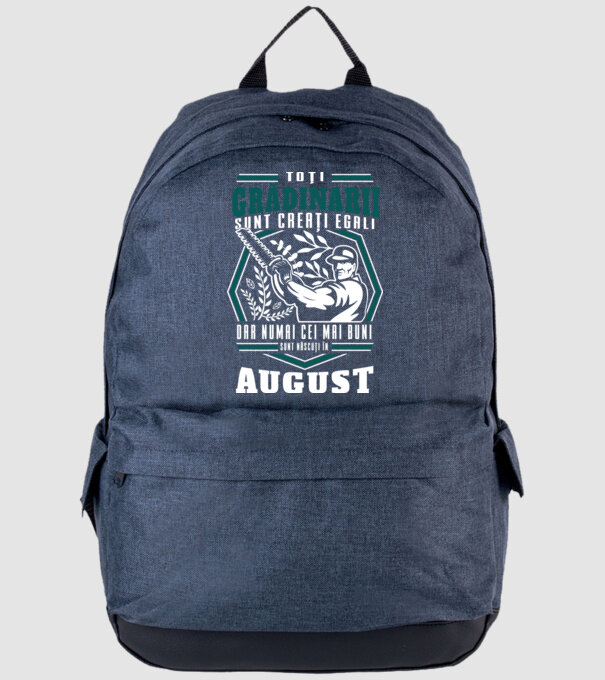 Toți grădinarii sunt creați egali, dar numai cei mai buni sunt născuți în august. model albastru jeanși pe tricou