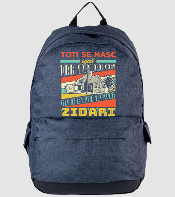 Toți se nasc egali, dar numai cei mai buni devin zidari model albastru jeanși pe tricou