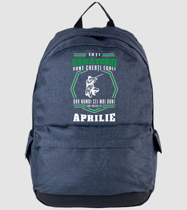 Toți vânătorii sunt creați egali, dar numai cei mai buni sunt născuți în aprilie model albastru jeanși pe tricou