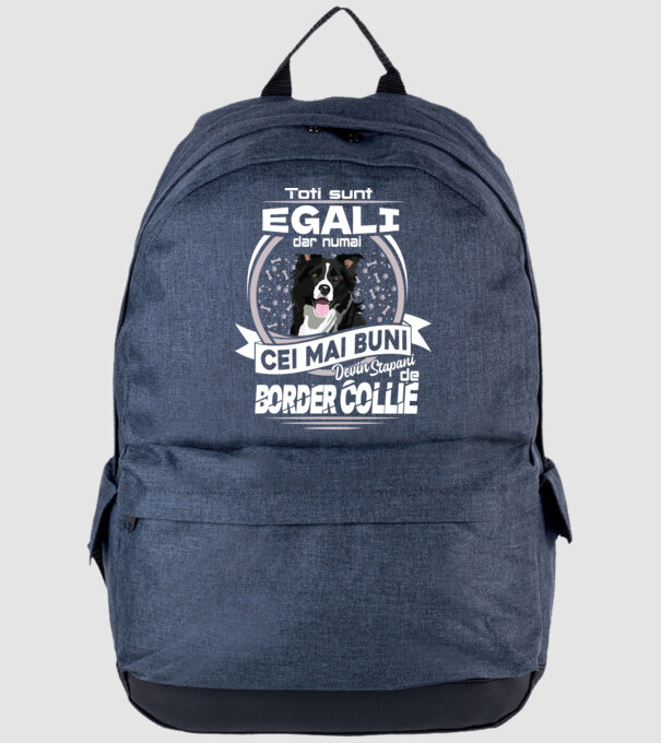 Toți sunt egali, dar numai cei mai buni devin stăpâni de border collie lght model albastru jeanși pe tricou