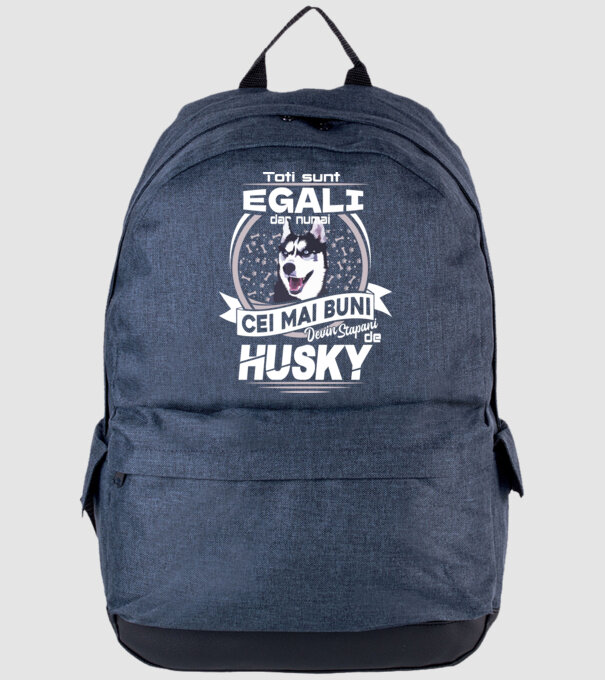 Toți sunt egali, dar numai cei mai buni devin stăpâni de husky lght model albastru jeanși pe tricou