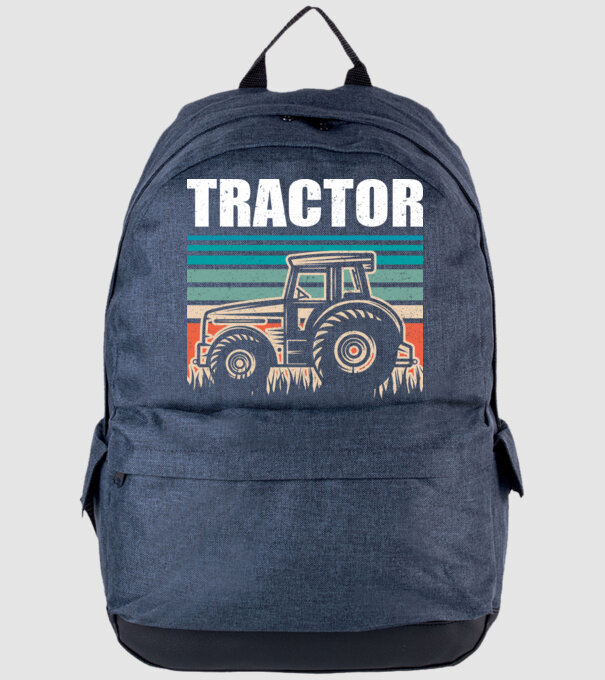TRACTOR model albastru jeanși pe tricou